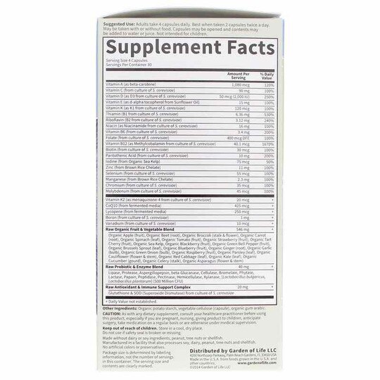 Vitamin Code 50 & Wiser Men Multivitamin, GOL